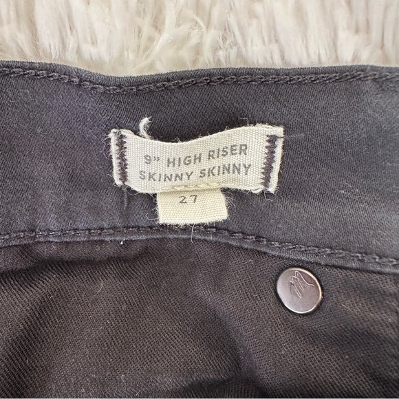 Madewell Women’s Black Skinny Jeans Size: 27 - Picture 6 of 7